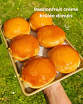 Passionfruit Creme Brulee Donut