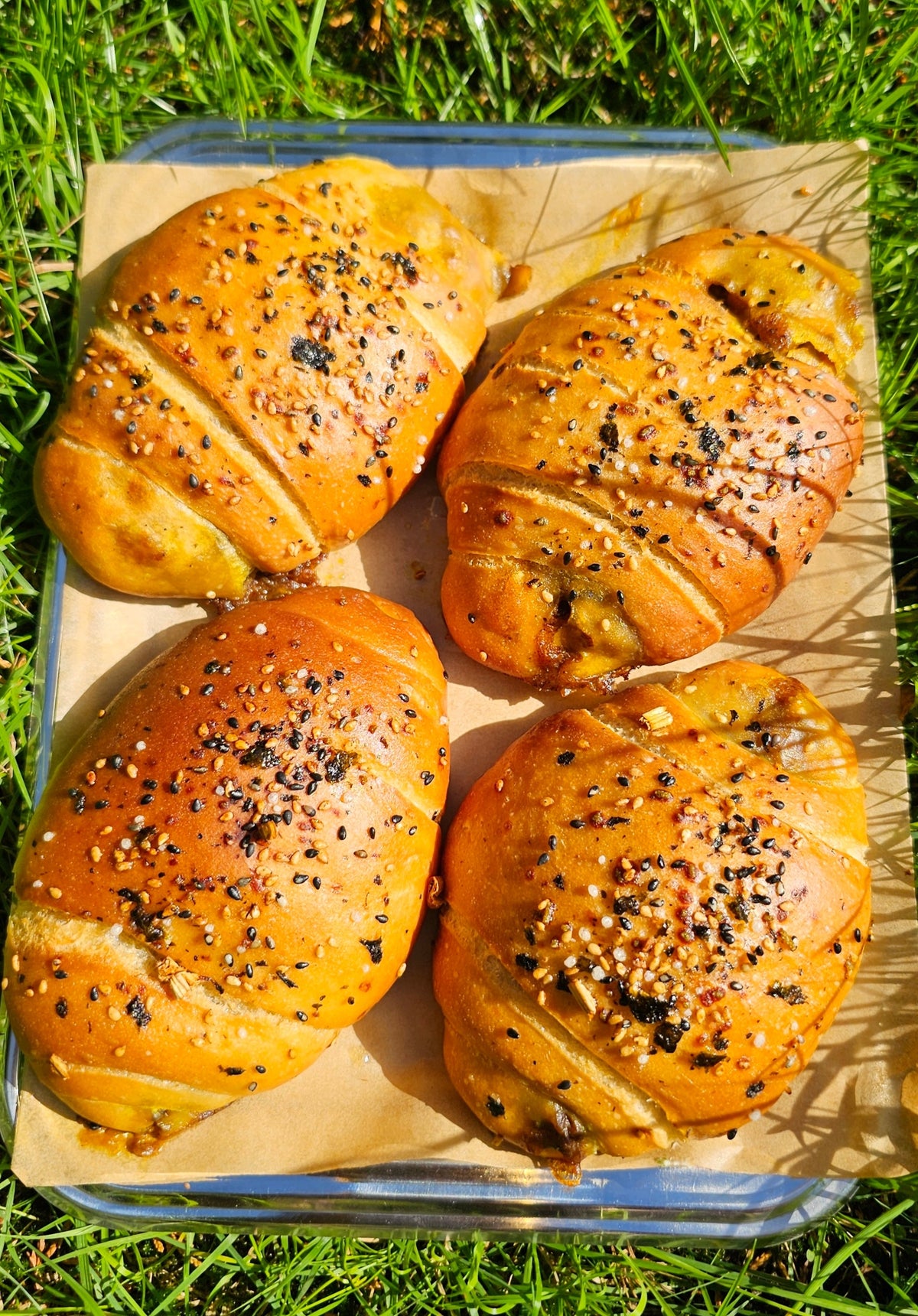 Japanese Curry Salt Bread