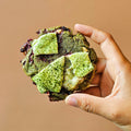 Matcha, Raspberry & White chocolate cookie
